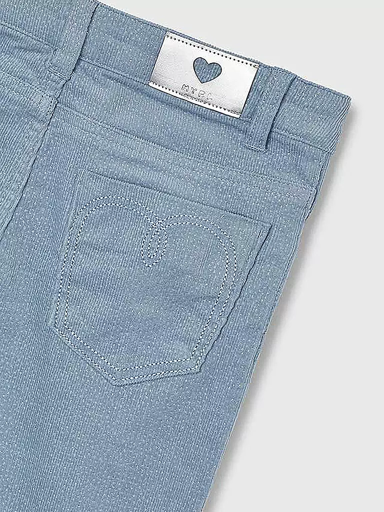 MAYORAL Mädchen Cordhose hellblau