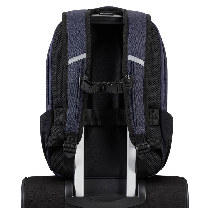 Sac à dos ordinateur StreetHero 39 cm Navy Melange