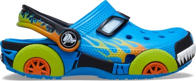 Crocs Classic IAM Monster Truck Kids Sandaler, Neon Ocean