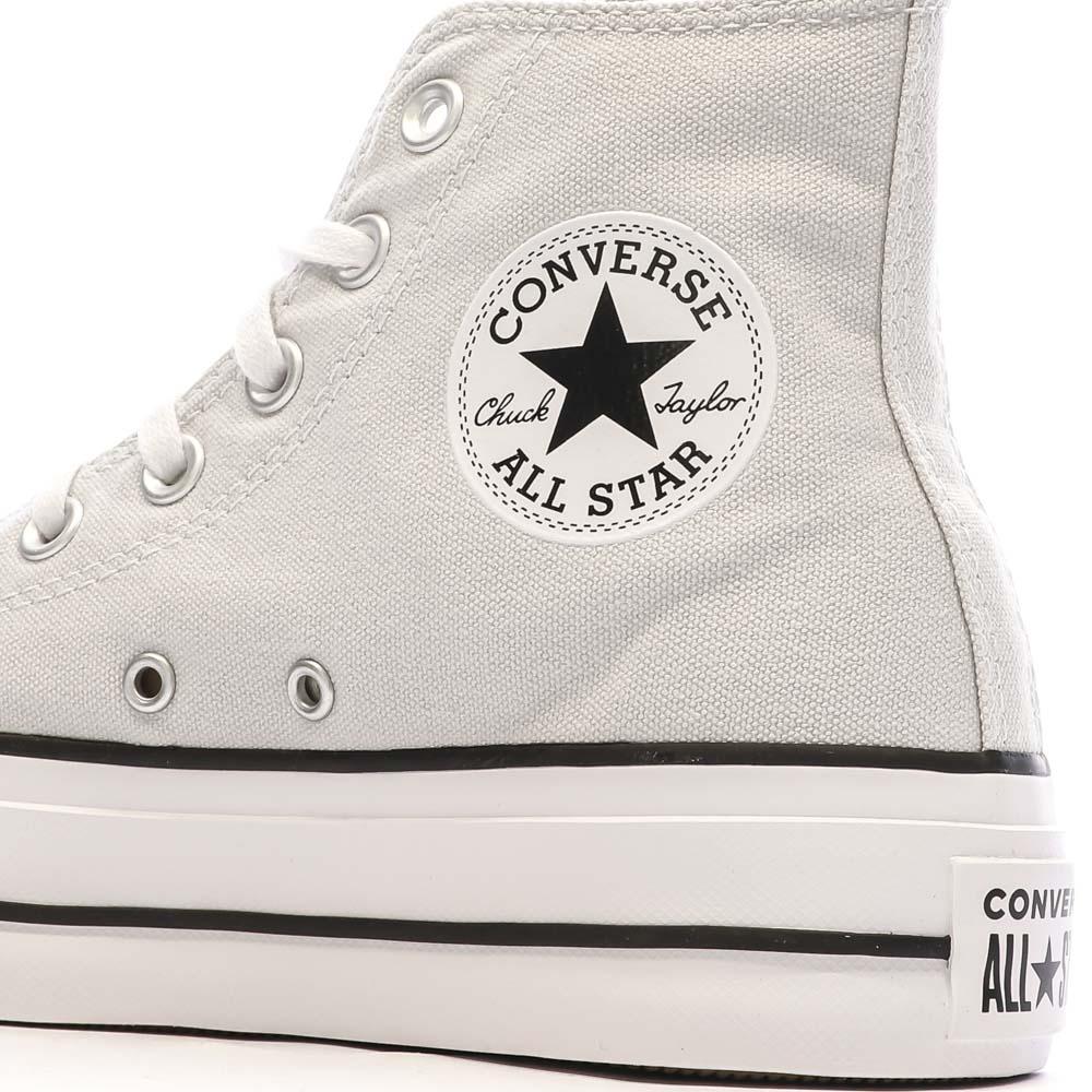 Converse Baskets Grises Converse Femme Chuck Taylor All Star Lift