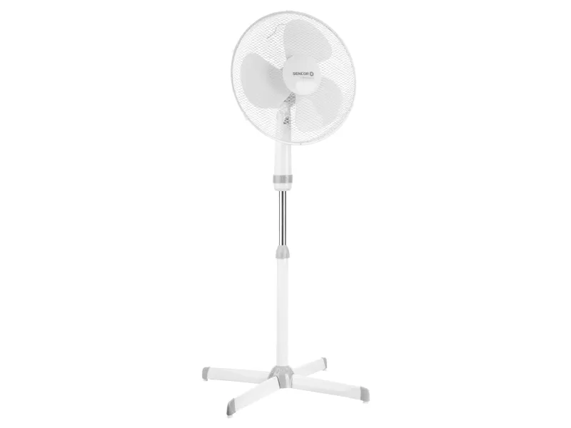 Sencor SFN 4047WH - Køleventilator - gulvstående - 40 cm - hvid