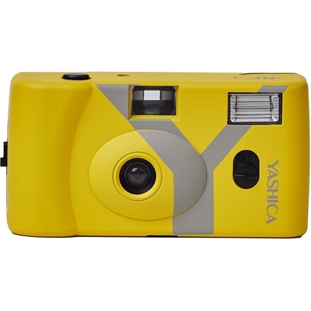 Appareil photo Argentique Yashica MF-1 Snapshot Art Camera Y Edition Jaune avec un Film 400/24