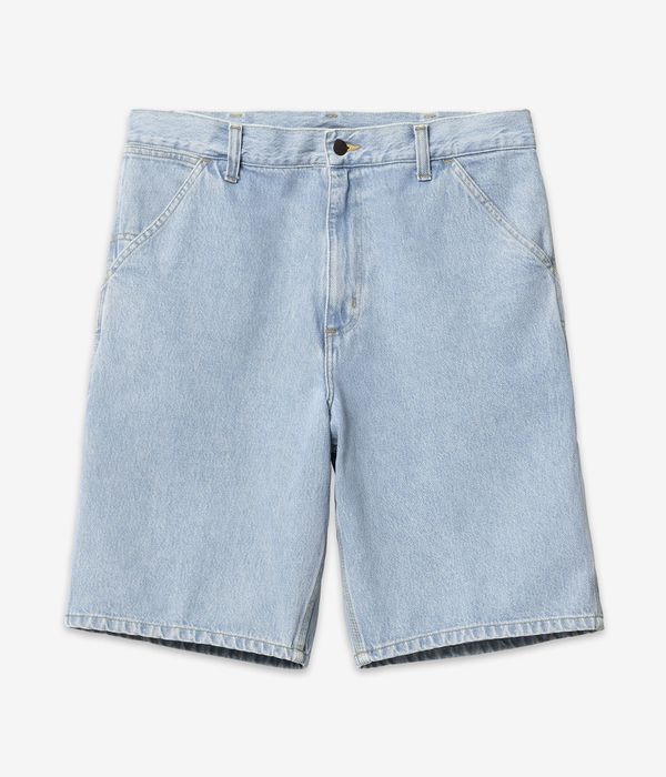 Carhartt WIP Single Knee Smith Shorts (blue heavy stone bleached)