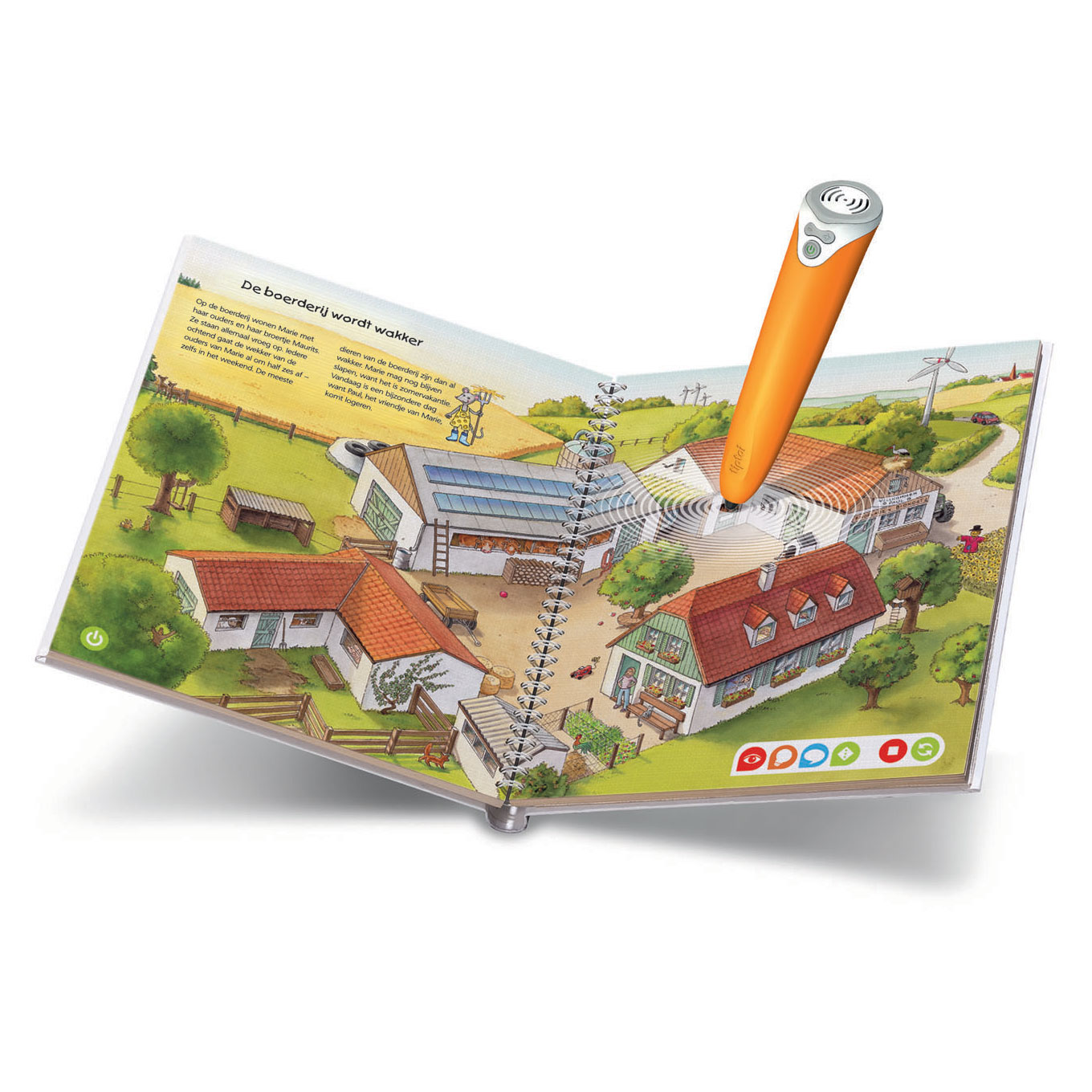 Tiptoi Starterset - Boek de Boerderij