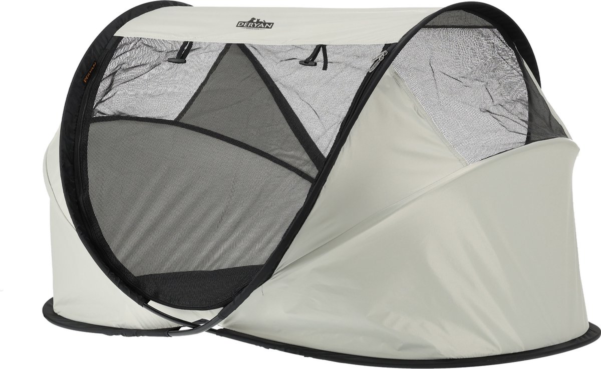 Deryan Dogs & Cats Luxe Pet Travel-Cot opvouwbare bench - Large