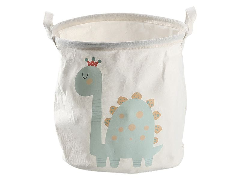 Zeller Present Spielzeugkorb Dino 30 x 30 cm Aufbewahrungskorb für Kinderzimmer