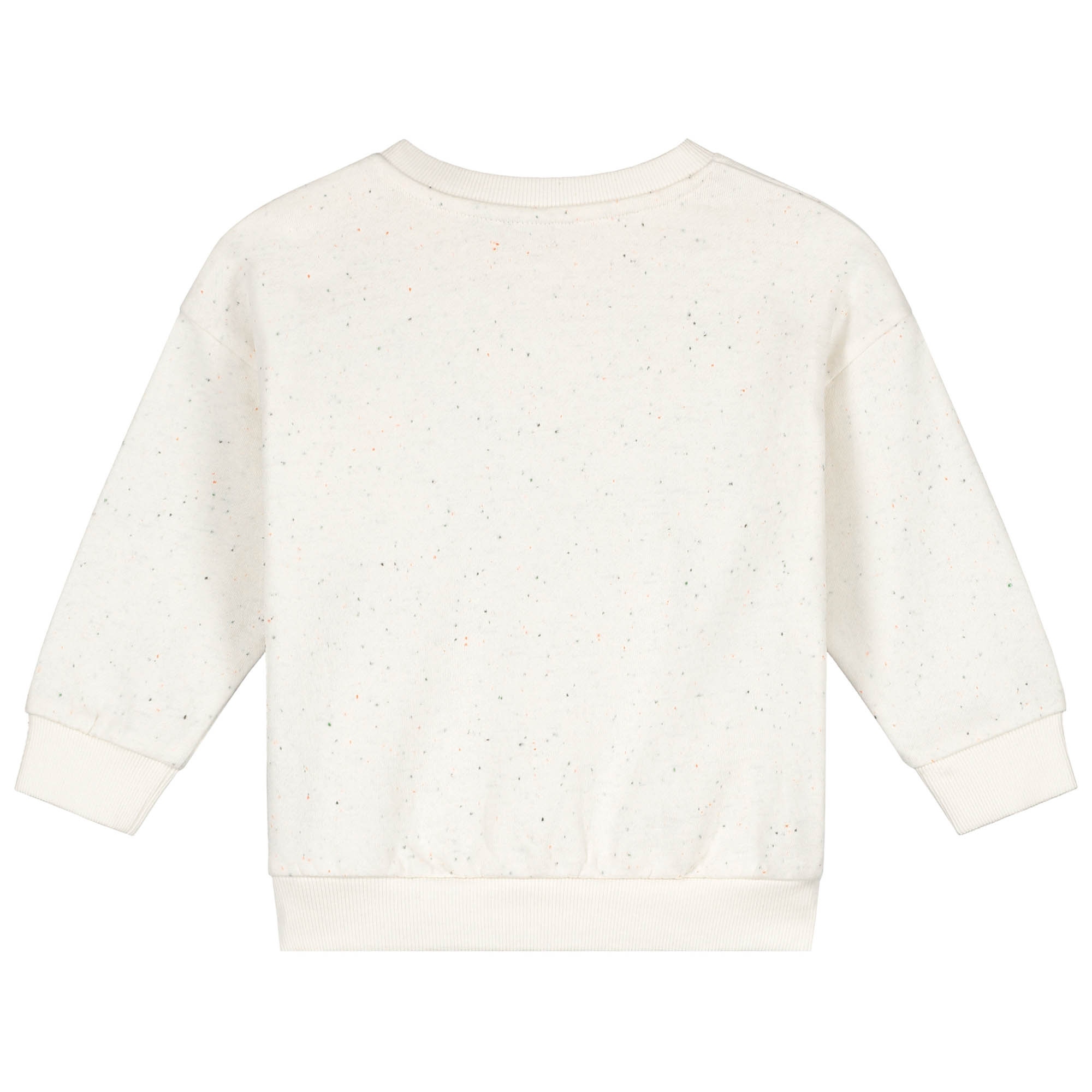 Prénatal peuter sweater lange mouwen effen wit