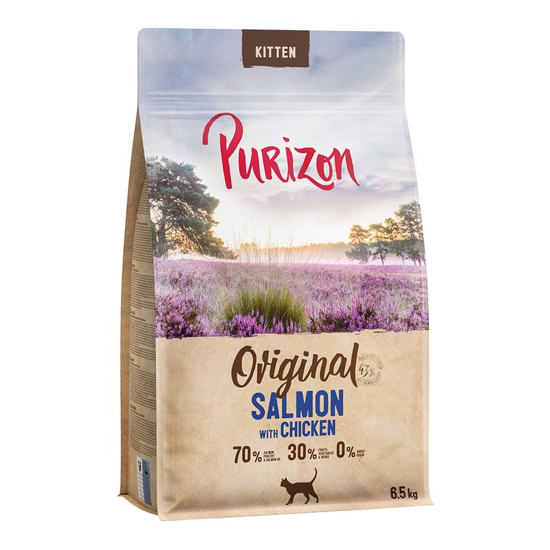 Purizon Kitten saumon, poulet - sans céréales