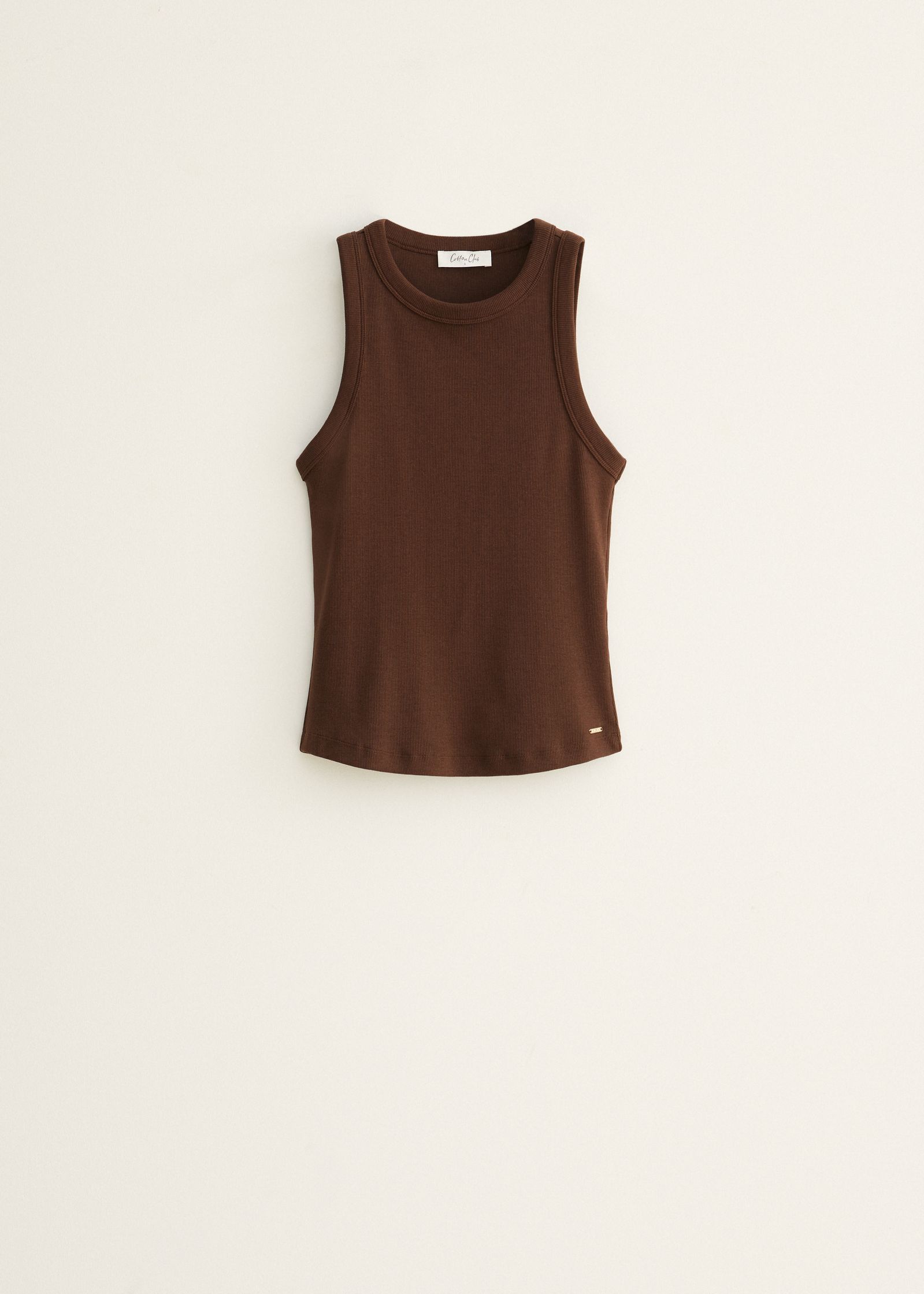 Singlet met rib