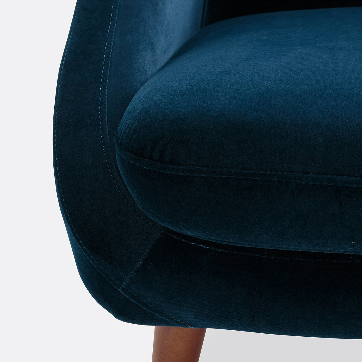 LA REDOUTE INTERIEURS<br>Poltrona em veludo, Séméon