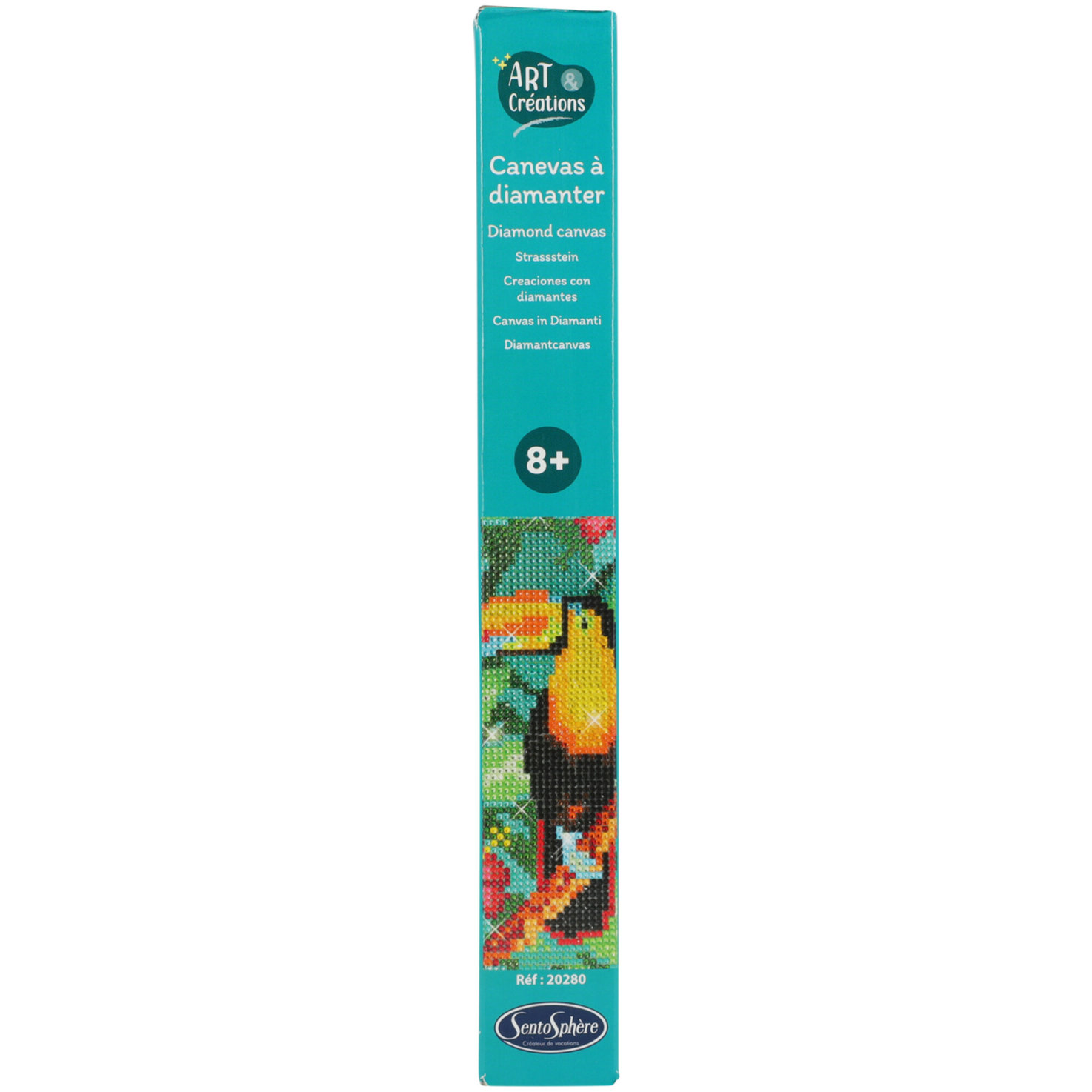 Diamond Dots Bild Toucan