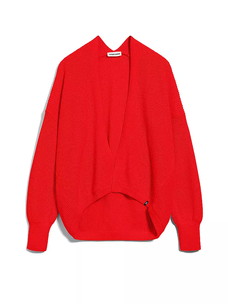 ARMEDANGELS Strickjacke VILDAANA rot