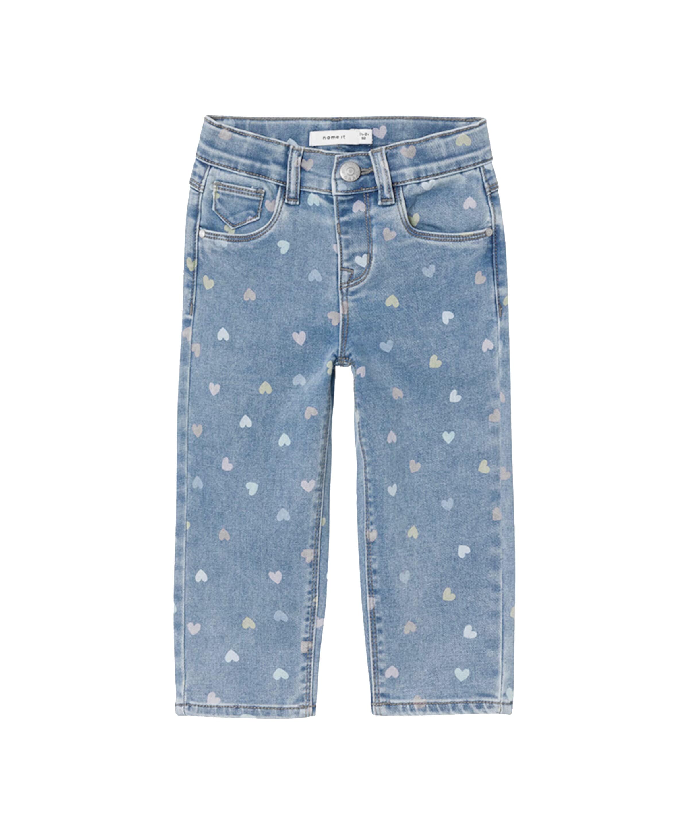 Name it NMFBELLA MOM SHAPED 3555-ON F meisjes jeans blauw