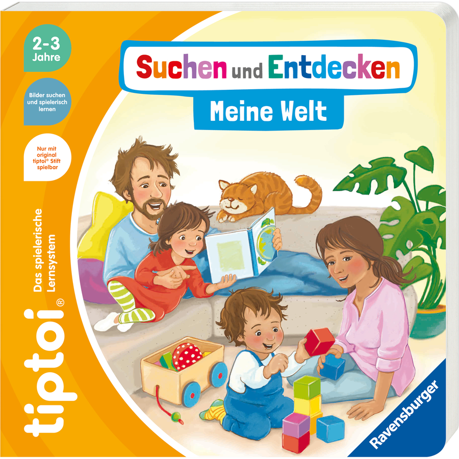 Ravensburger tiptoi® Starter-Set: Stift und Bilderbuch Meine Welt