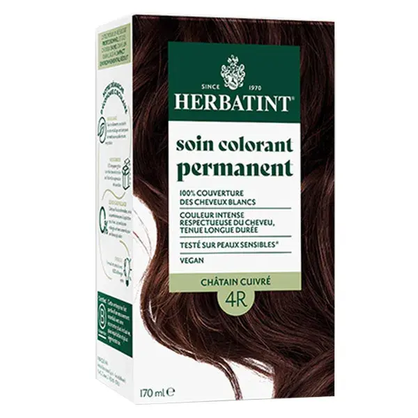 Fitoterápico Herbatint 4R Castanho Cobre 170 ml