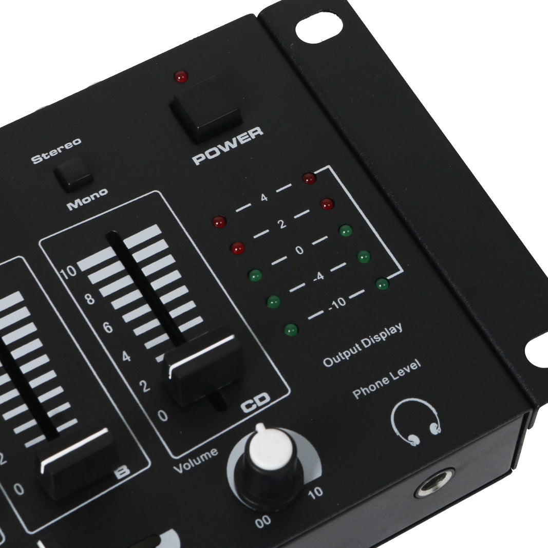 Skytec STM-2211 3-kanaals mengpaneel zwart