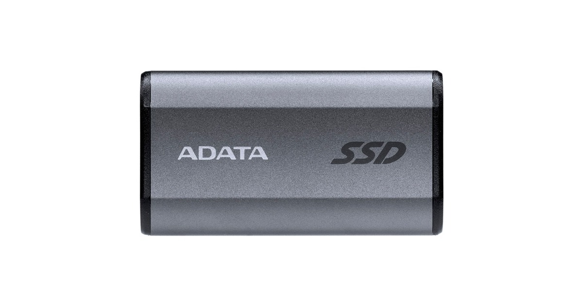 ADATAElite SE880 1 TB externe SSD  (Grijs, USB 3.2 Gen2 x2 Type-C (USB 20Gbps))