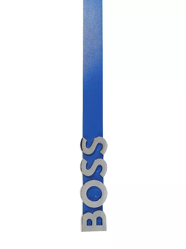 BOSS Ledergürtel BOLD blau
