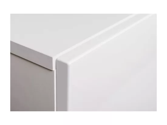Armoire suspendue aspect chêne 60x60cm pour salon collection SWITCH.
