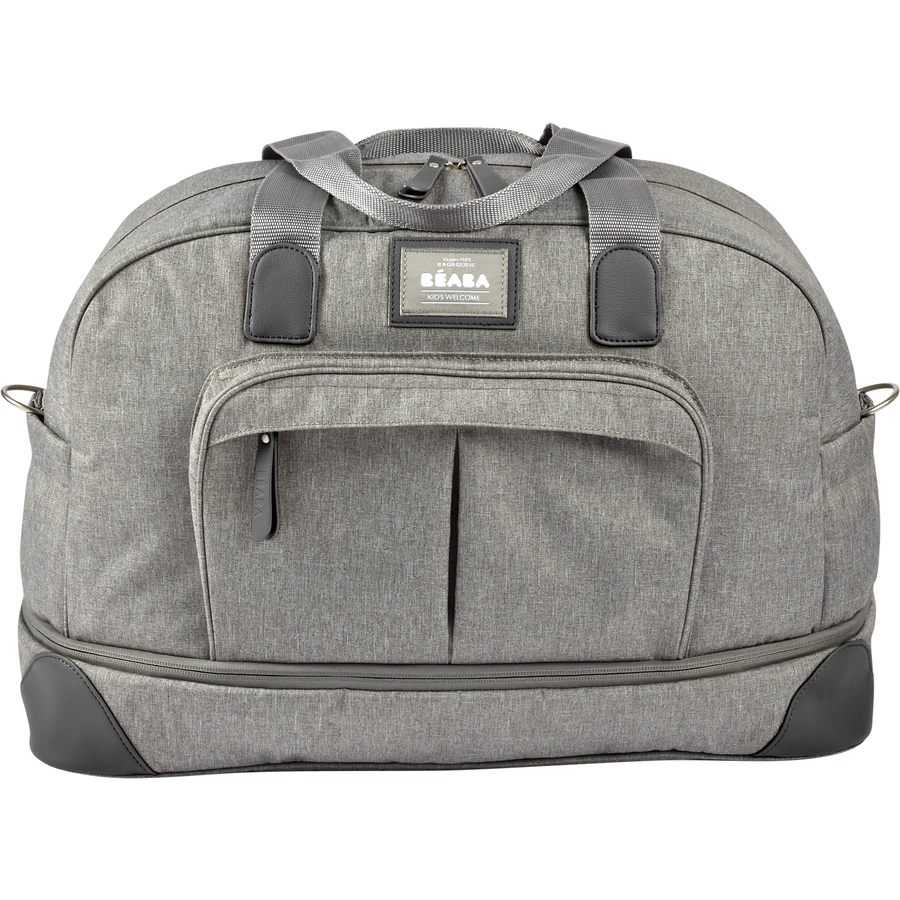 BEABA® Erweiterbare Reisewickeltasche Amsterdamm II graumeliert