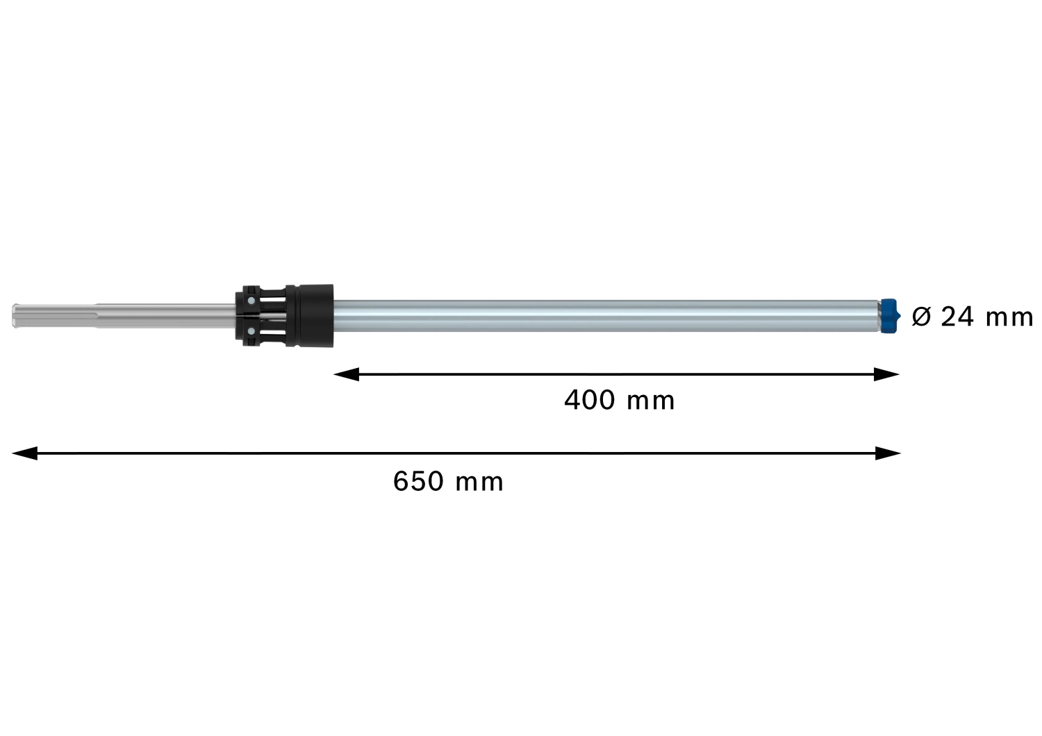 Bosch 2608901794 EXPERT Hamerboor SDS Clean SDS Max-8X - 24x400x650mm