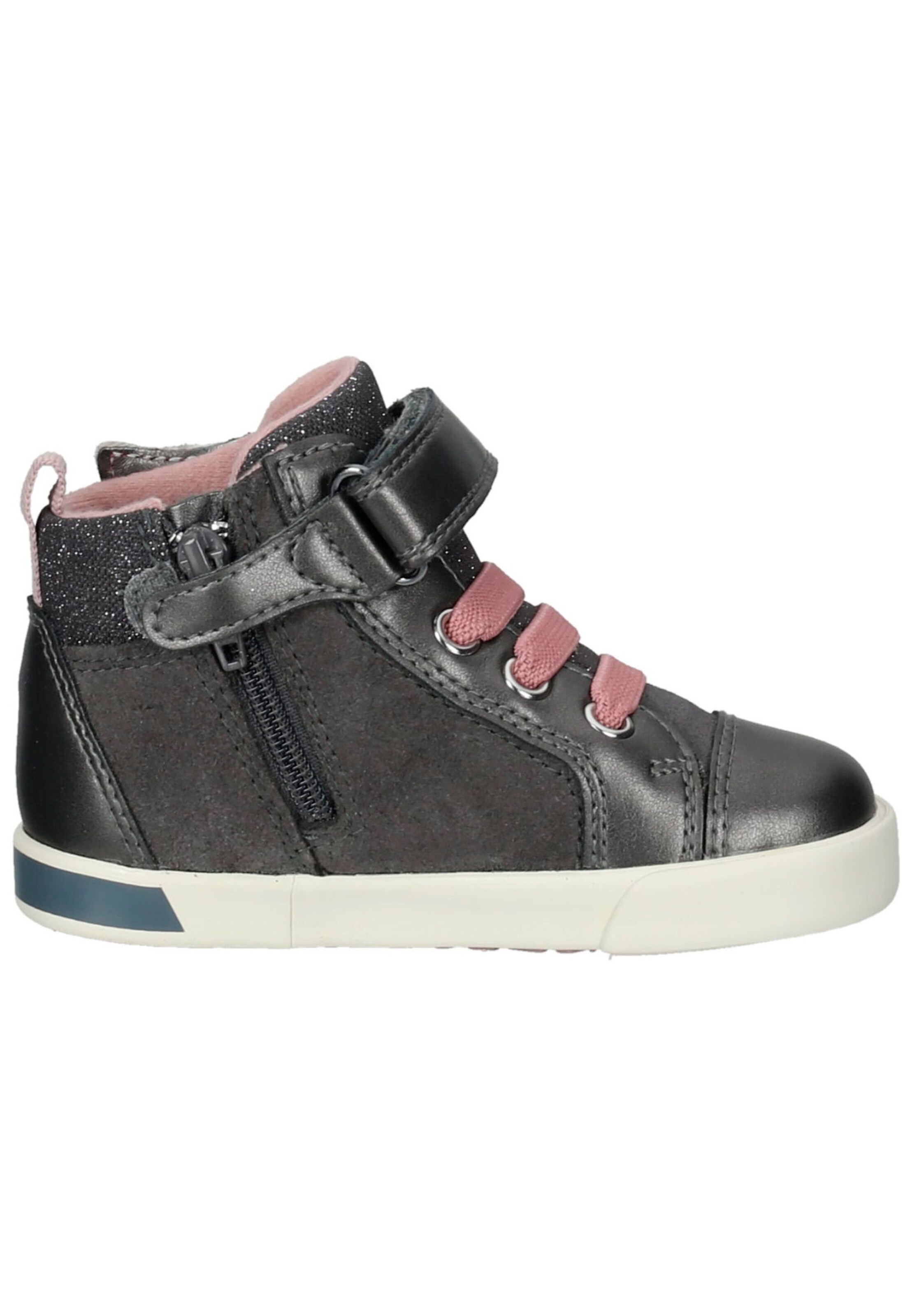 GEOX Sneaker Grau/Rosa