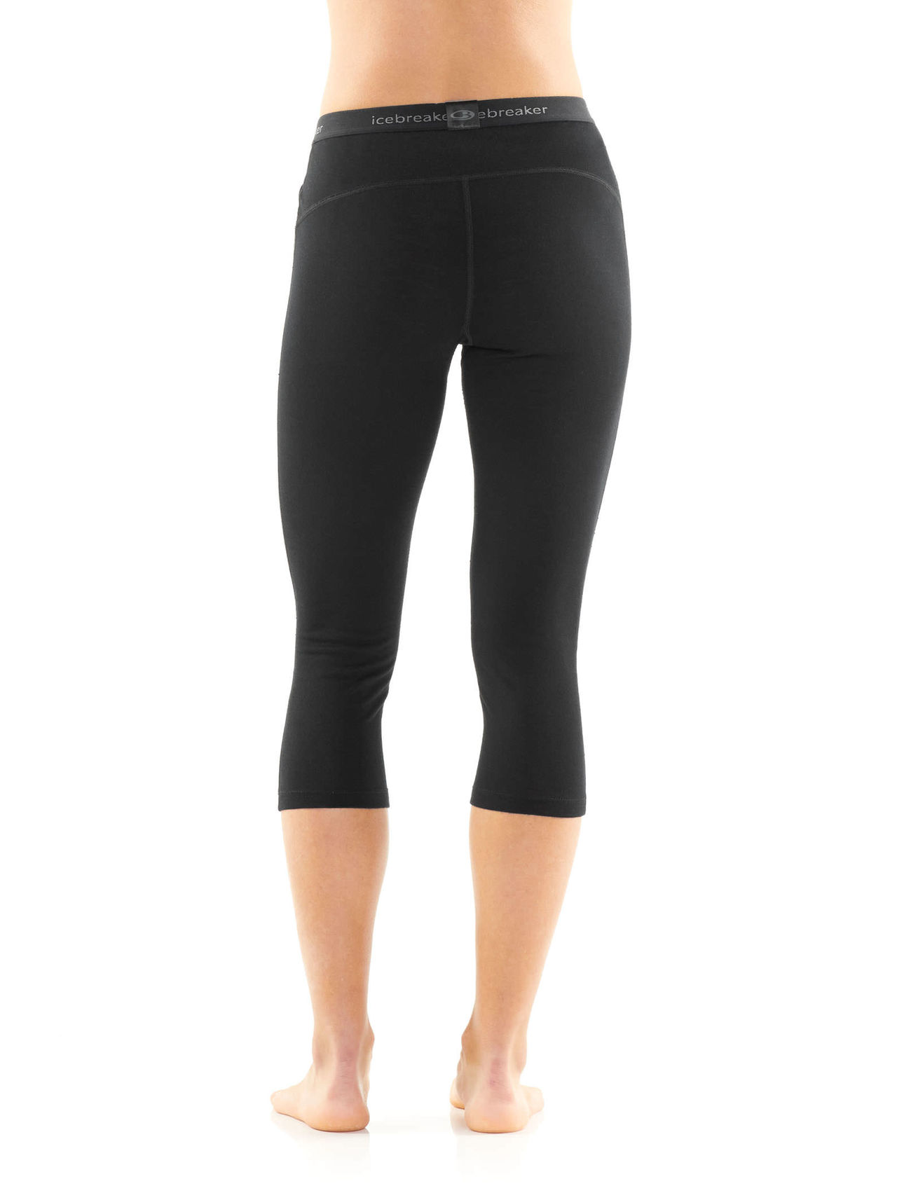 Merino 200 Oasis 3/4 Thermal Leggings Dame 001/Black