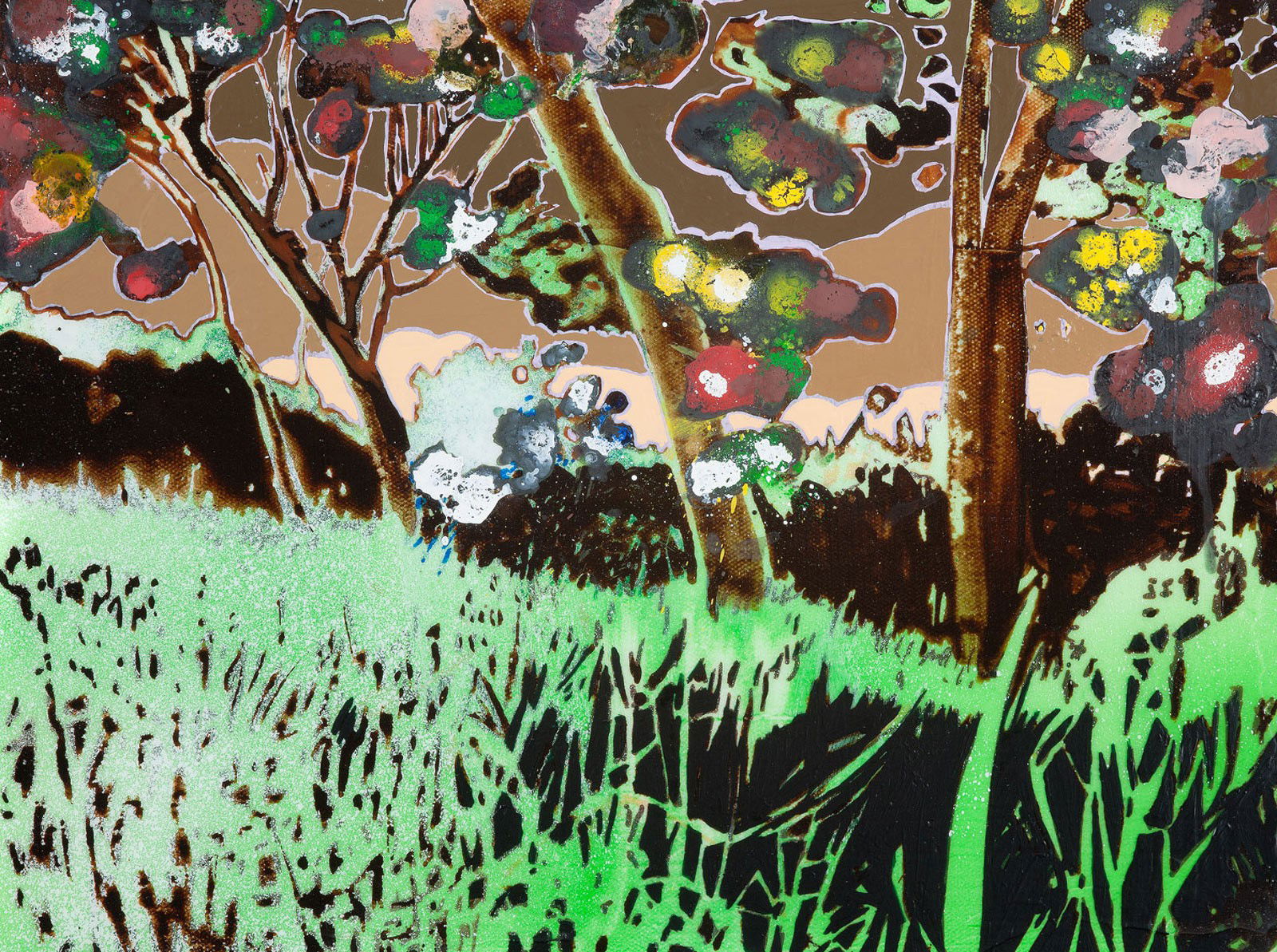 Paradise garden 4 by Andrea Damp - Limited Edition. Edition of: 150. Signed.
