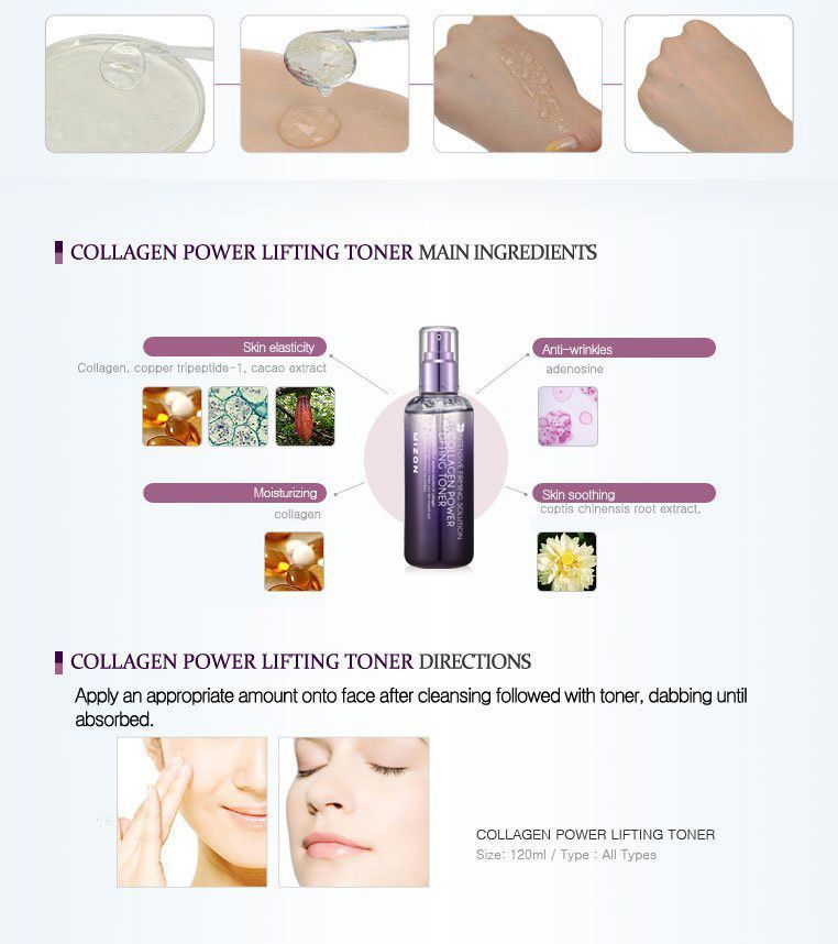 MIZON - Collageen Power Lifting Toner 120ml