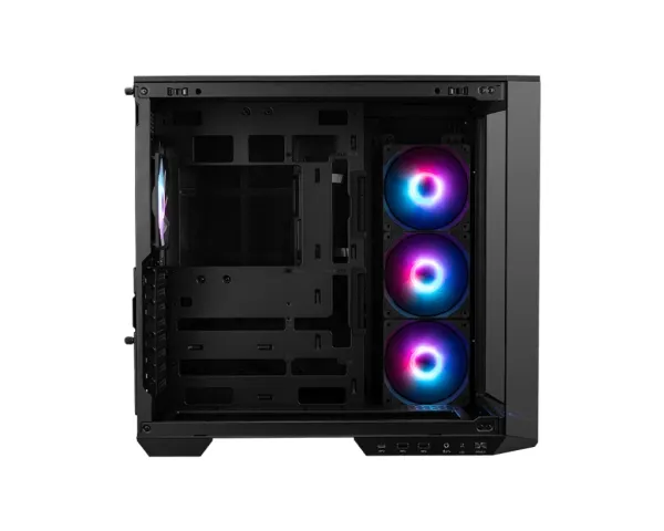 MSI MAG PANO 100R PZ - Mid tower - ATX - sidepanel med vindue (hærdet glas) - ingen strømforsyning (ATX) - USB/Audio/Mic