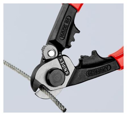 Coupe Cable Acier Knipex 190 mm