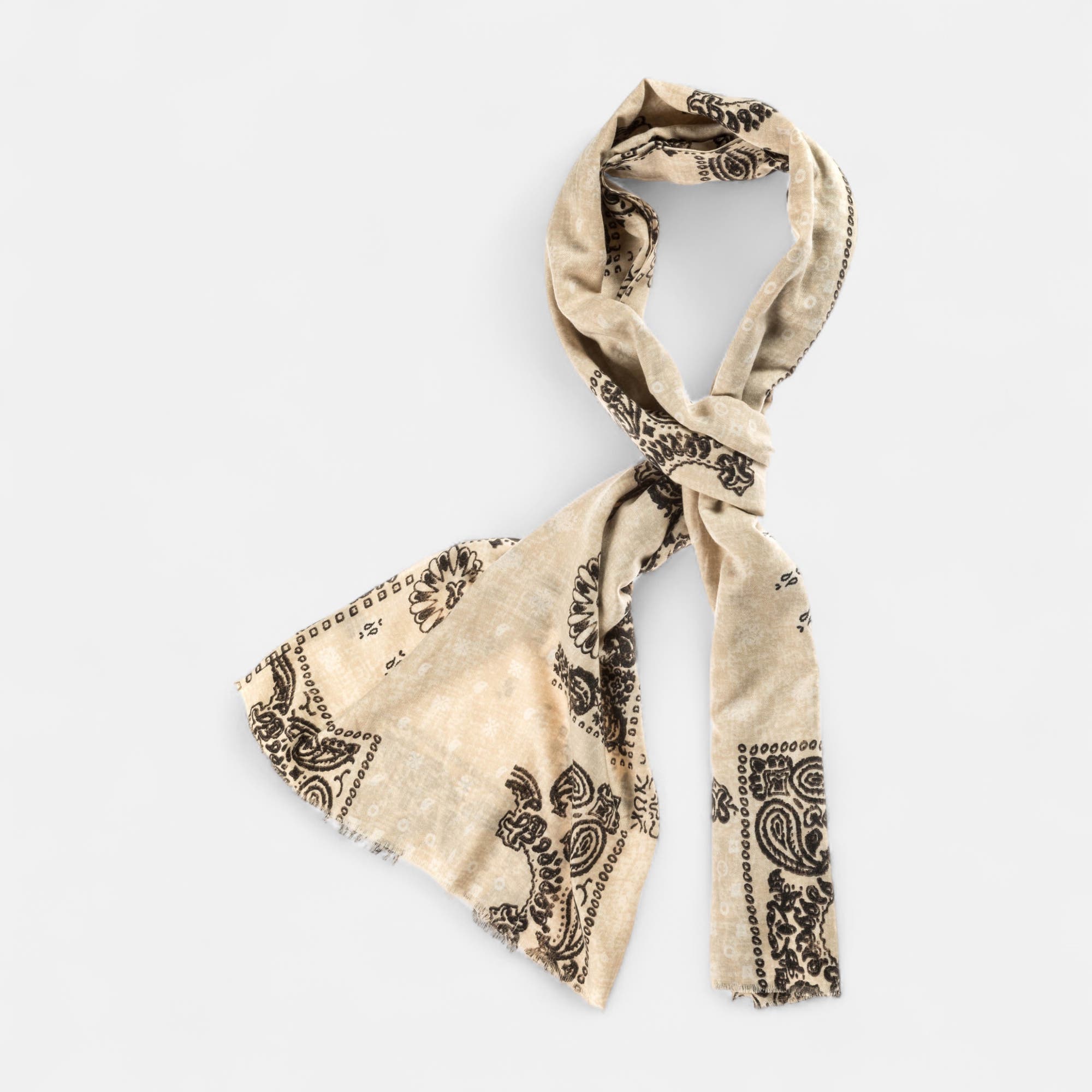Foulard beige