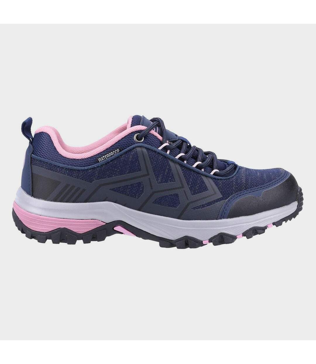Cotswold - Chaussures de marche WYCHWOOD LOW WP - Femme (Bleu marine / rose) - UTFS8045