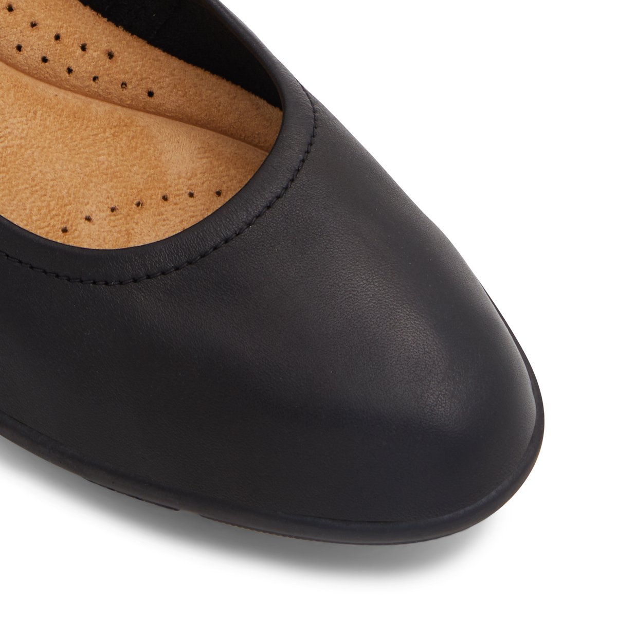 CLARKS-Jenette_ease-Facile à enfiler - Talon plat - Noir