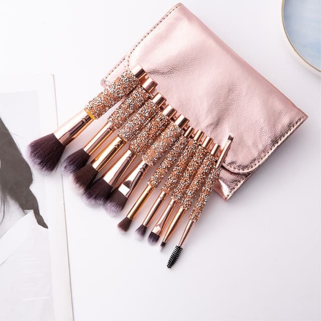 10 stk Concealer Blending Blusher Brush makeup Øjenskygge makeup