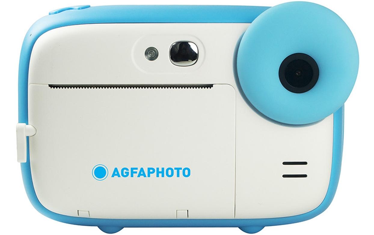 Fotokamera Realkids Instant Cam BlauSofortbildkamera mit Thermopapier-Drucktechnik