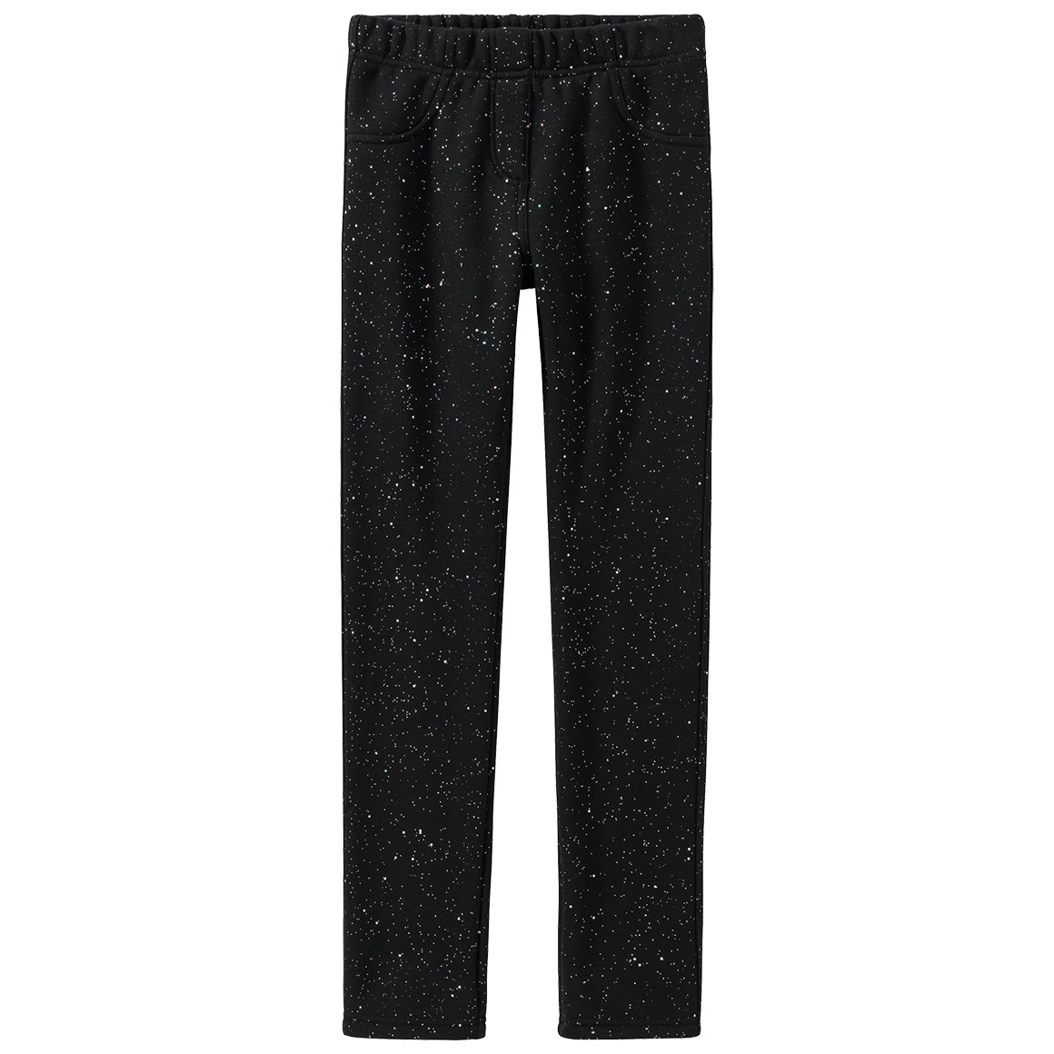 Topolino Mädchen Thermo-Jeggings mit Glitzer schwarz