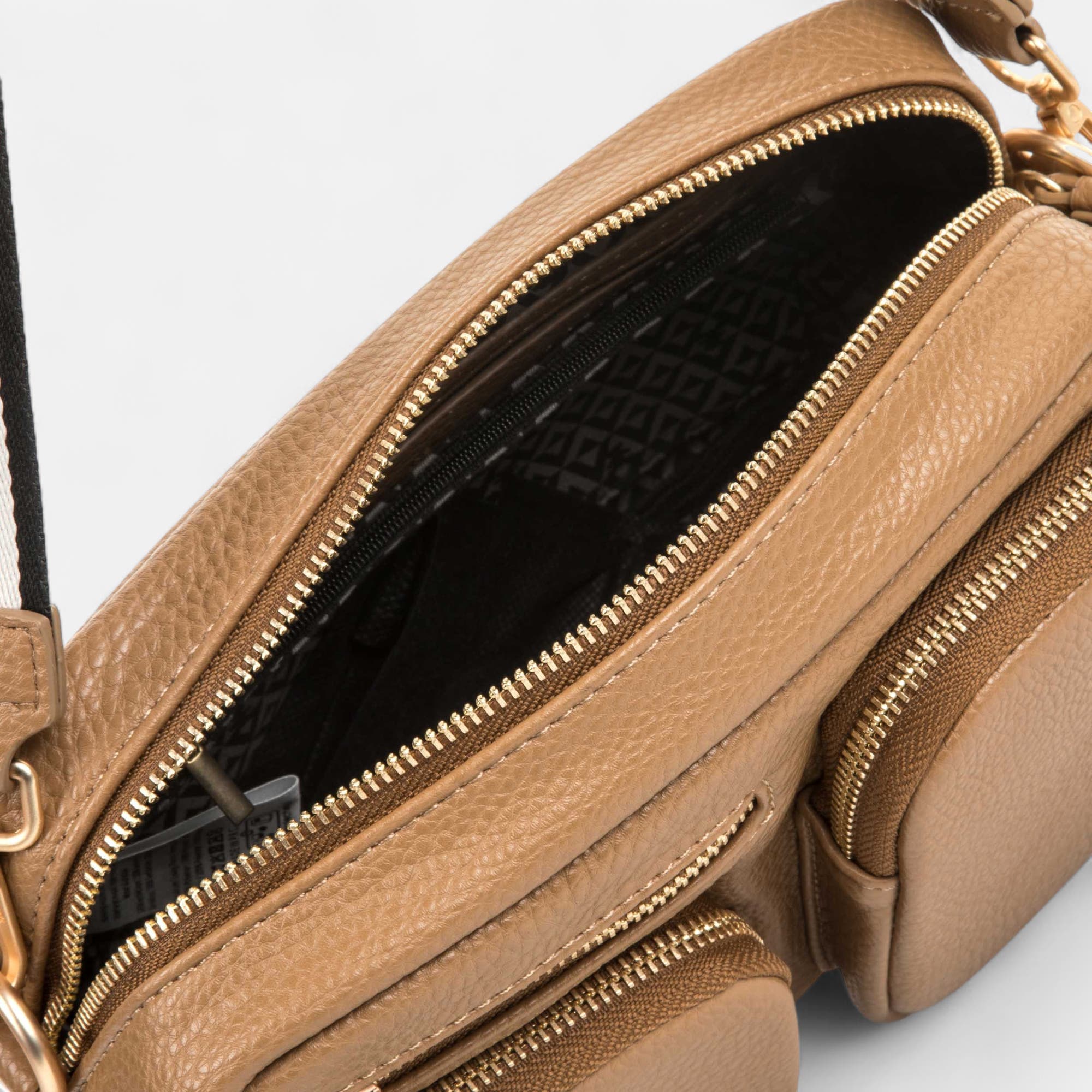 Sac bandoulière taupe