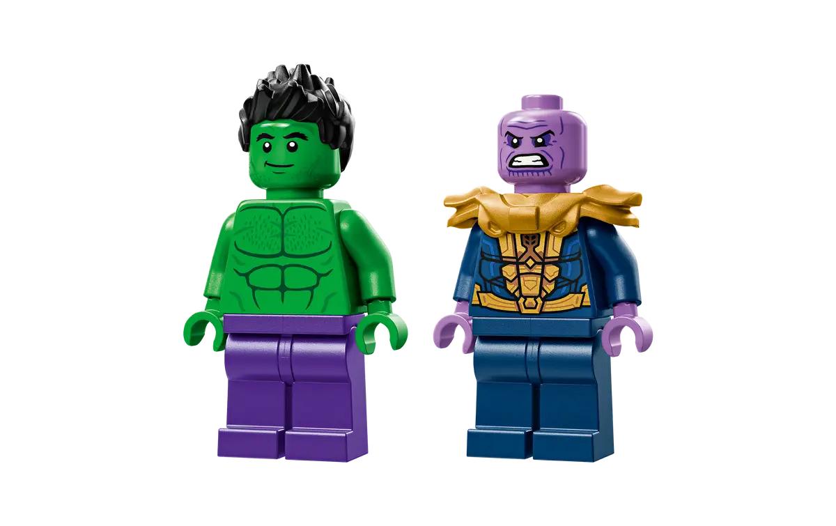 Marvel Hulk-Truck vs. Thanos 76312Marvel Monstertruck mit dem Hulk und Thanos