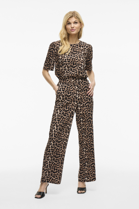 Vila bruine dames broek