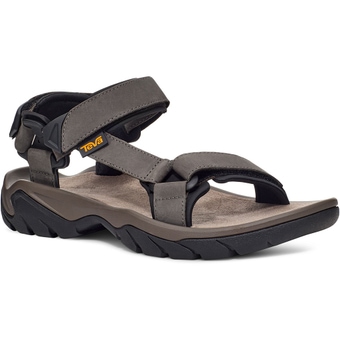 Teva Terra FI 5 Universal Leather Sandalen Dark Gull Grey