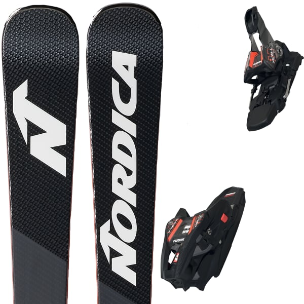 Pack ski NORDICA DOBERMANN SLR DC + XCELL 14 FDT BLACK/RED