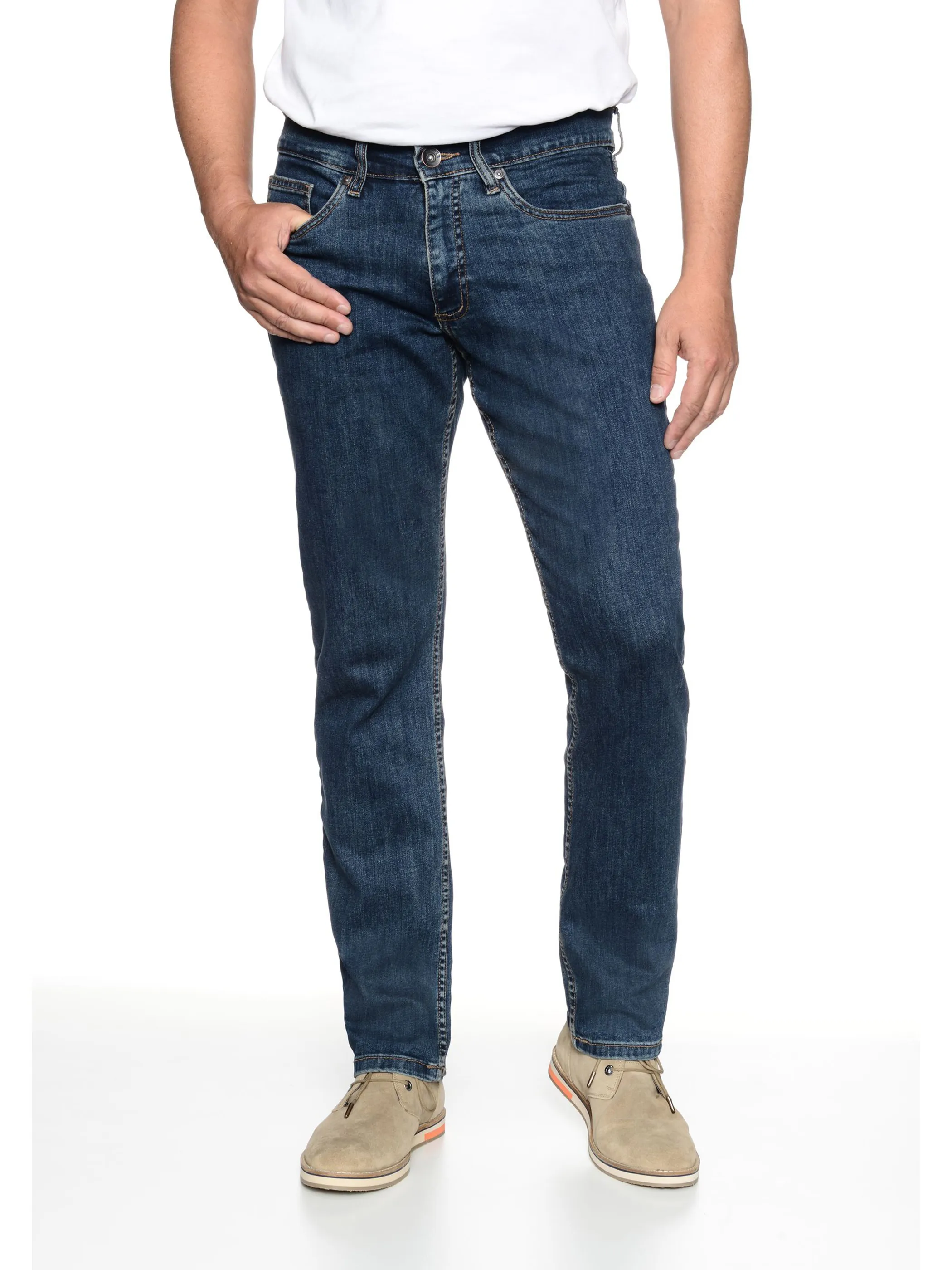 Herren Jeans Straight Fit