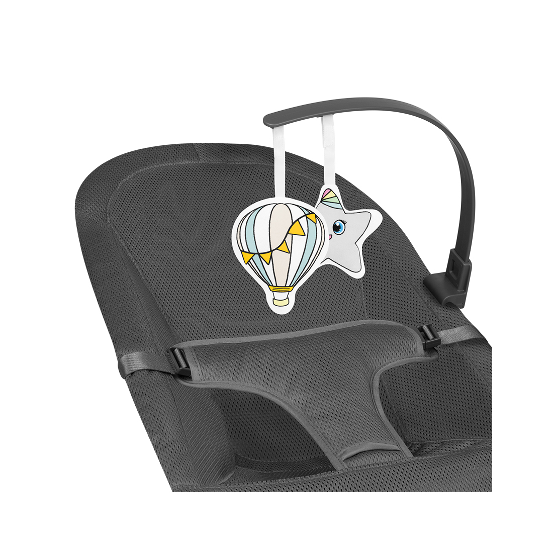 Lionelo Babywippe June Air Grey Graphite