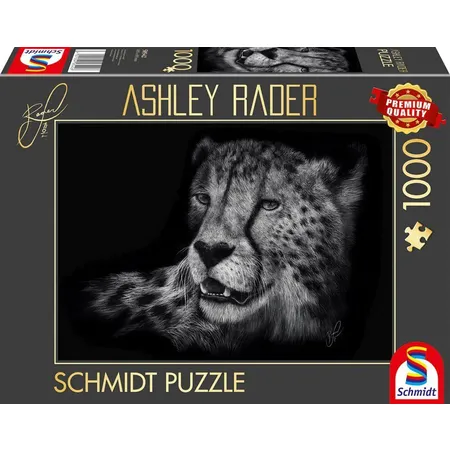 Schmidt Spiele Puzzle - Speed, Gepard, Im Zeichen der Anmut, 1000 Teile
