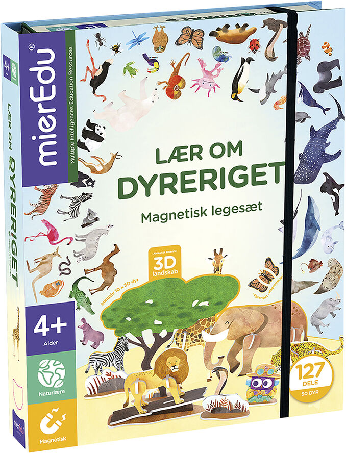 mierEdu mierEdu - Magnetisk legesæt - Lær om dyreriget