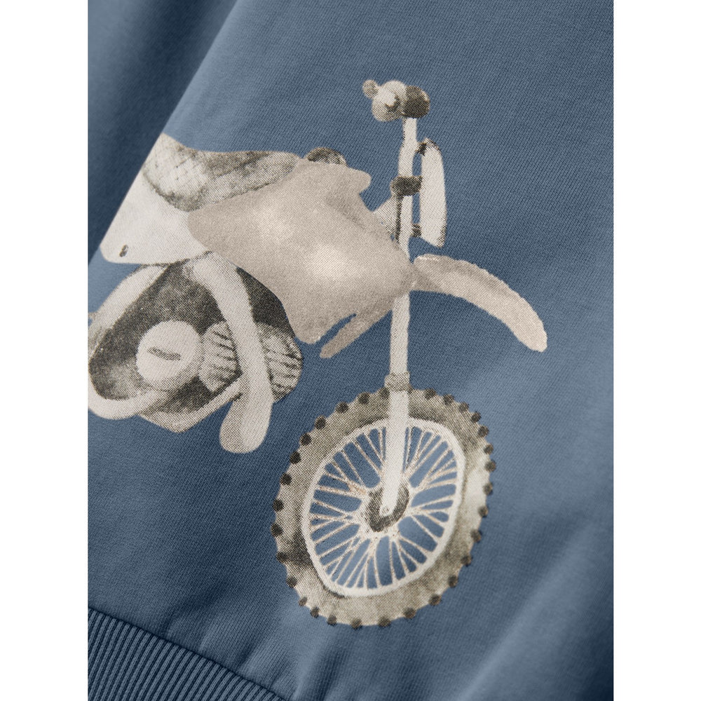 Køb Name It China Blue Teodor Regular Sweatshirts