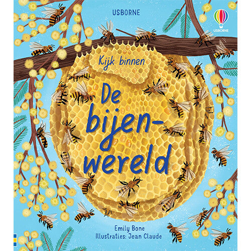 Uitgeverij usborne kijk binnen - de bijenwereld