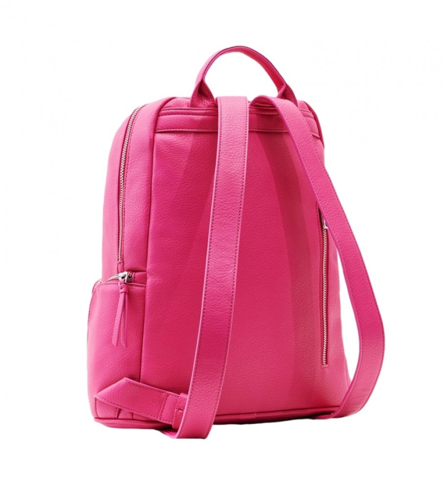 Mochila Desigual Half Logo Chester, rosa