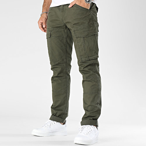 Pantalon Cargo TRO581 Vert Kaki